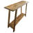 Natural Rustic Console Table 