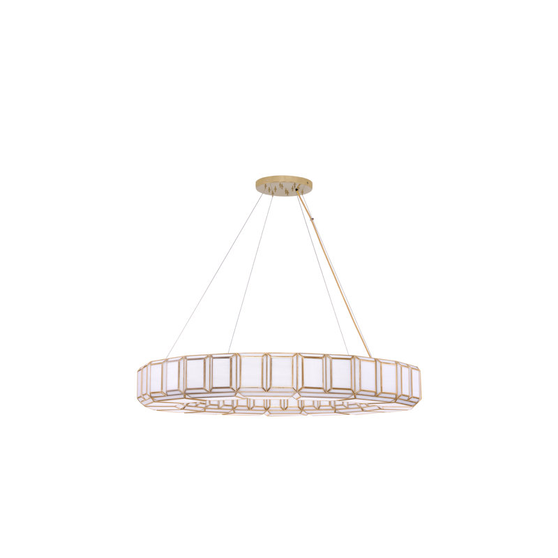 Lustre en laiton 16 lumières Belmont