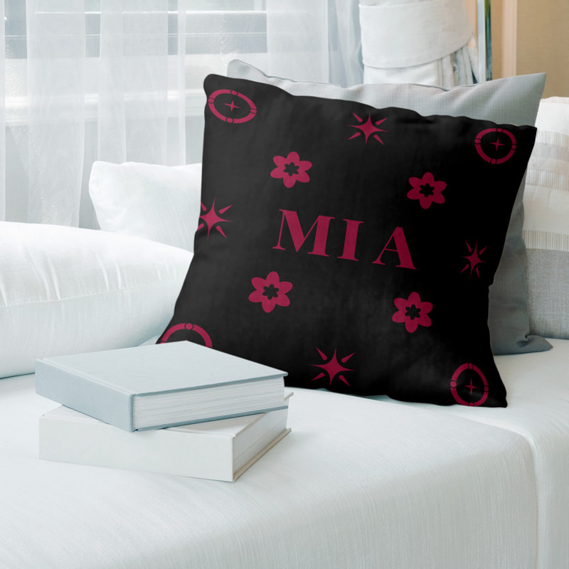 Coussin en coton sergé Miami