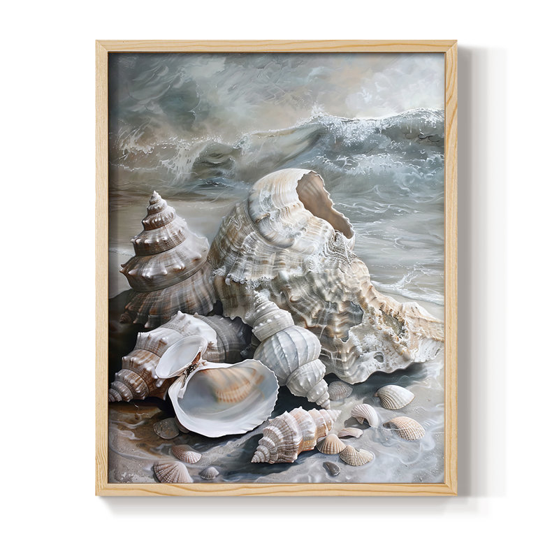 NAUTICAL Series CCL XXXIX, reproduction encadrée - bois massif, Naturel, H 11 po x l 9 po