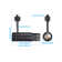 5Cct Zoomable Led Track Lighting Heads, 12W H Type Track Light Heads, Matte Black