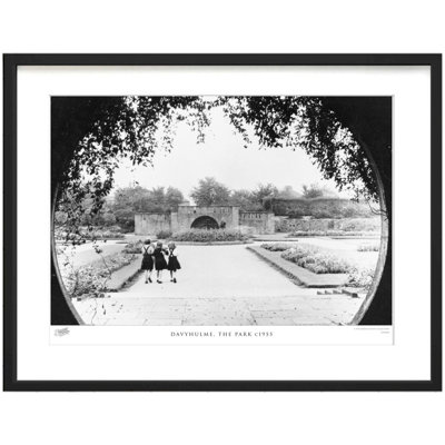Davyhulme, the Park C1955 1 Piece Single Picture Frame Wall Art