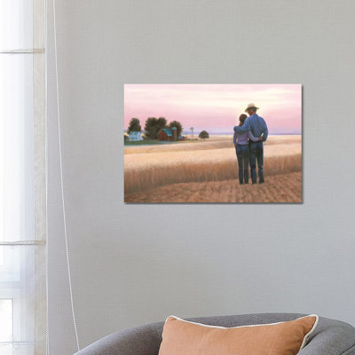 Family Farm by James Wiens - Wrapped Canvas Painting