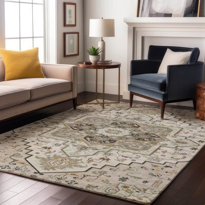 Premium Machine Washable Cossette AMF1036 Oriental Rug
