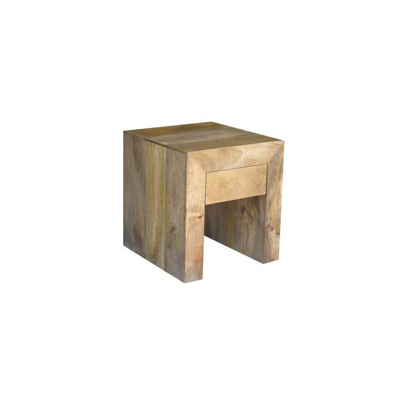 Donoghue Solid Wood Sled End Table