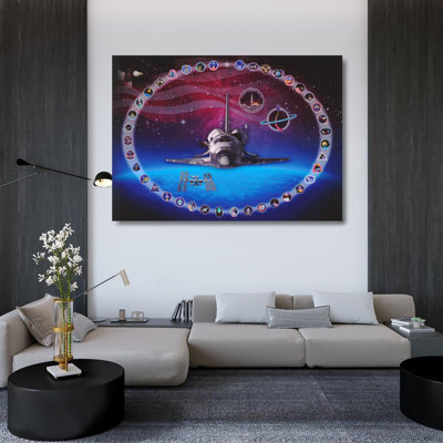Space Shuttle Discovery Tribute Poster