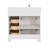 36" Solid Wood Sink Vanity  With 1' Artificial Stone Top-106492133-106492132