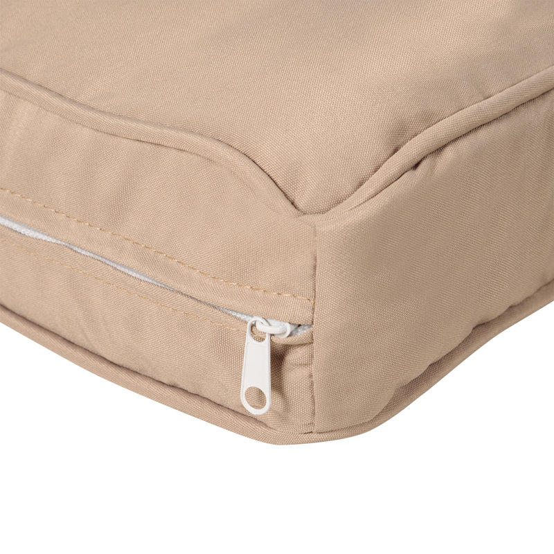Housse de coussin d'intérieur/d'extérieur, Beige