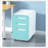 File Cabinets 3 Drawer Mobile Under Desk, Lockable Storage for Legal/Letter/A4 Files, 5 Wheel Anti-Tilting | Metal | Modern-2098291320