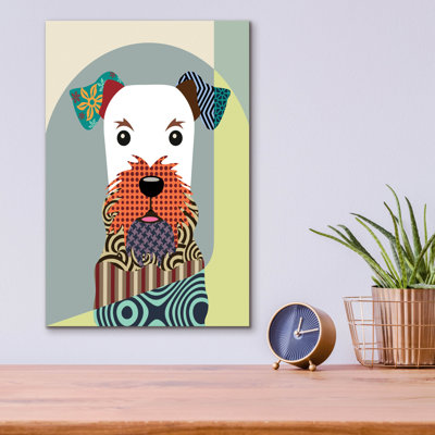 " Airedale Terrier Dog " by Lanre Adefioyue