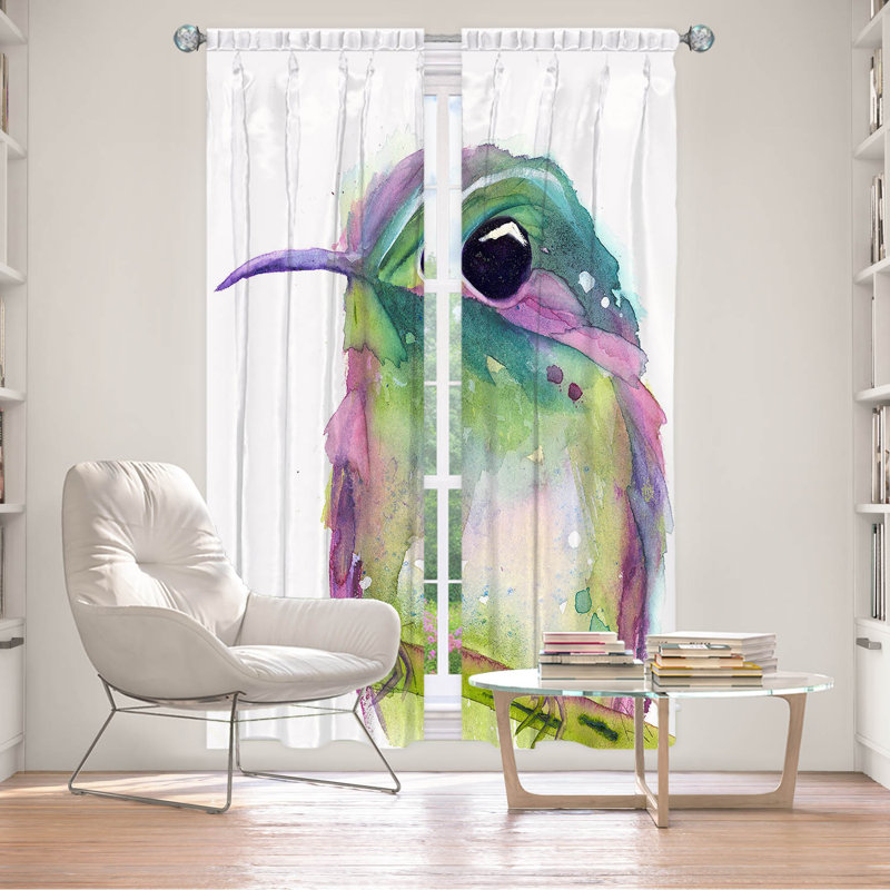 Rideau simple obscurcissant avec passe-tringle Delaughter, L 20 po x L 52 po