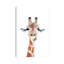 «Happy Giraffe» par Sissi & Seb - reproduction de photo-52936462-52936460-52936473