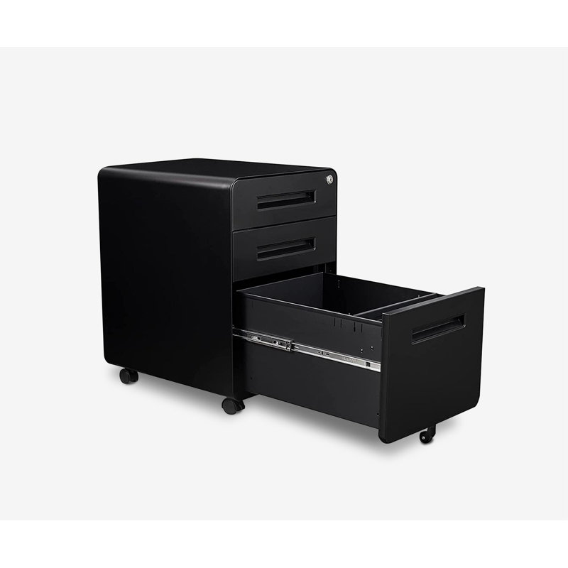 File Cabinet (snow), Black