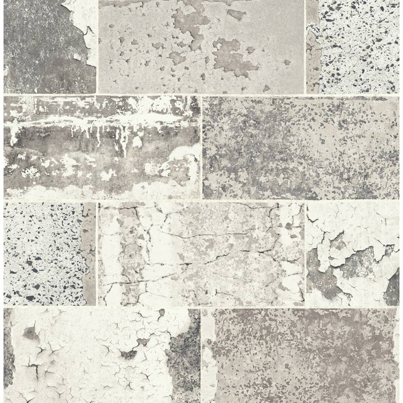 Papier peint abstrait Herculaneum, Beige