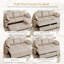3 Seater Linen Sofa Bed-1678569046