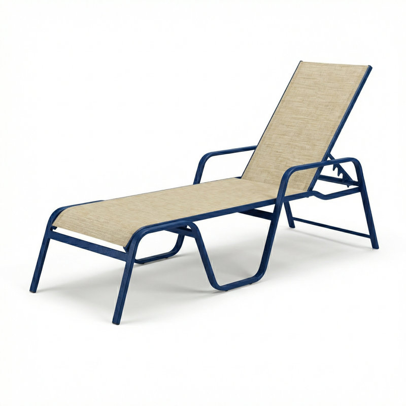  Siesta Chaise, Natural Sling/Midnight