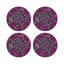 Sous-verres ronds en cuir Ouroboros-119015348