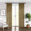 Panneau de rideau simple semi-diaphane plissé Luxe Linen-53134107-53134108
