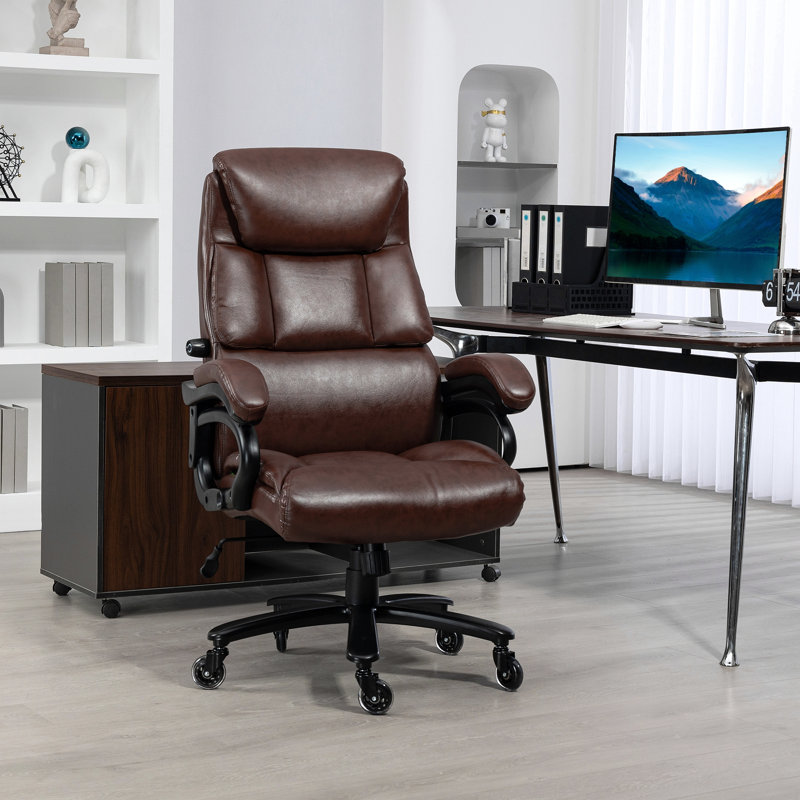 Chaise de bureau Marlynda, Brun