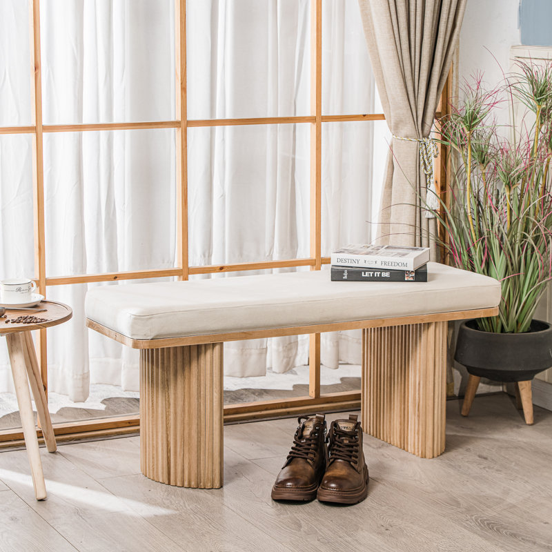 Banc en velours Flynn