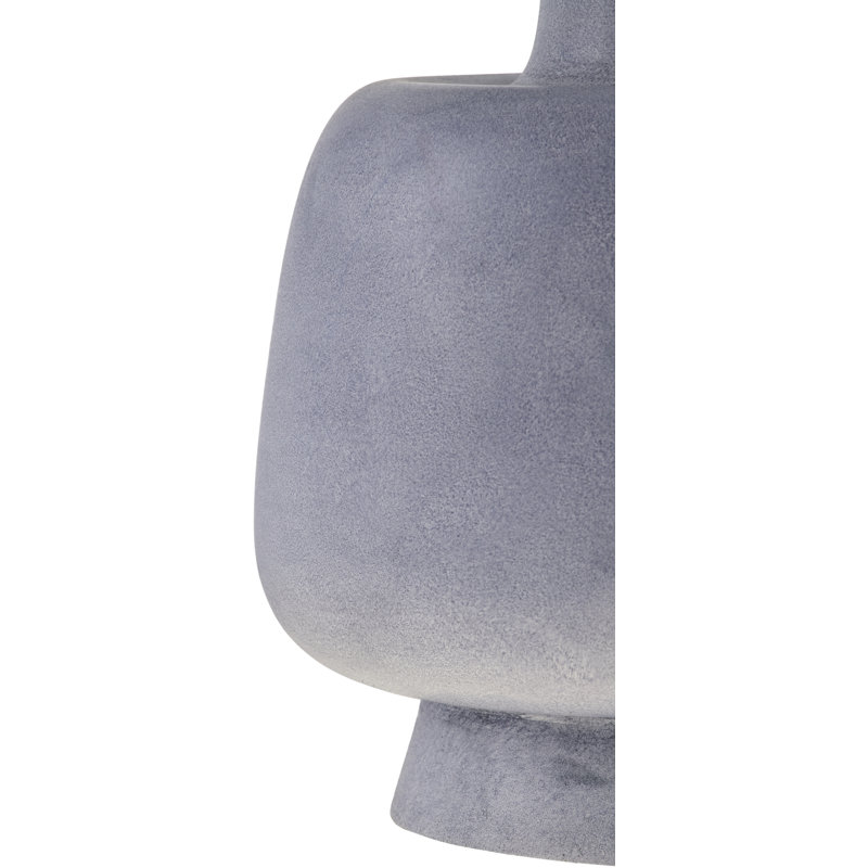 Lampe de table en résine Lobue, Bleu