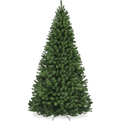 4.5Ft Premium Spruce Artificial Holiday Christmas Tree For Home, Office, Party Decoration W/ 400 Branch Tips, Easy Assembly, Metal Hinges & Foldable B