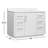 Cloverfield 48'' Single Bathroom Vanity with Cultured Marble Top-93496095-93496098