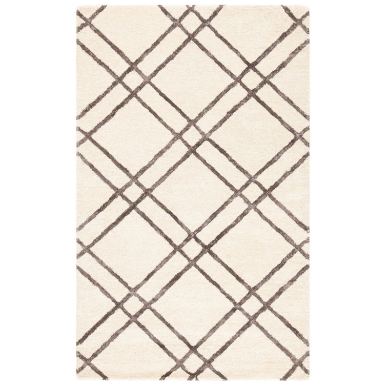 Milroy Hand Tufted Wool Geometric Rug
