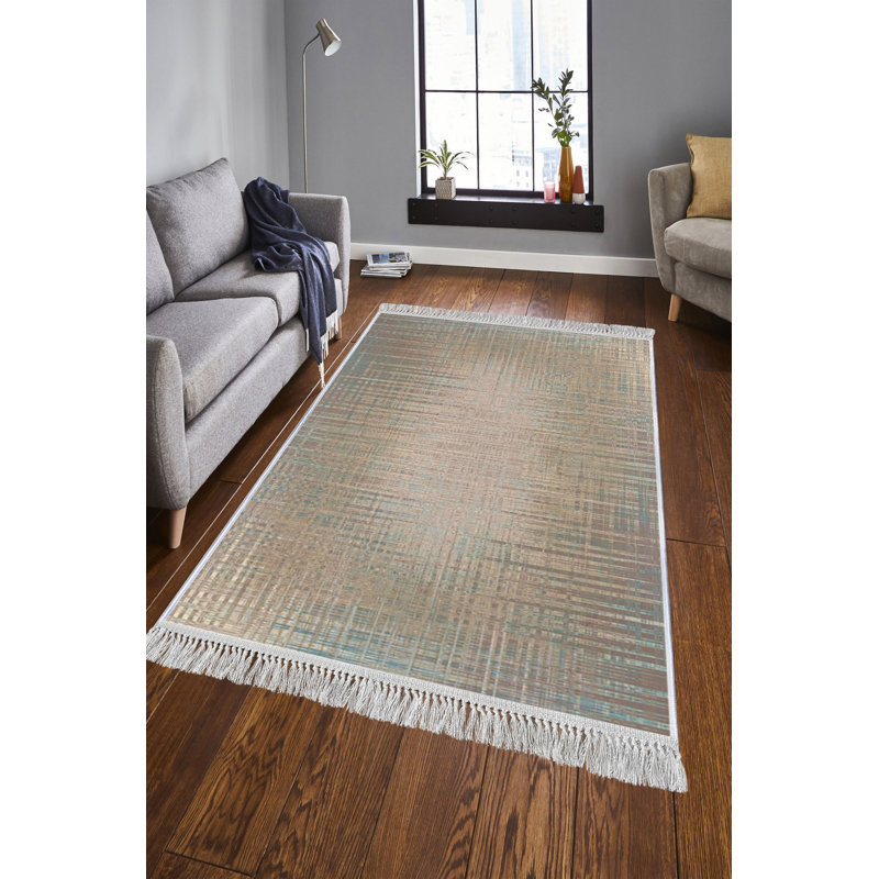 Luxury Hall Carpet - 100% Velvet Fabric, 3.3 x 9.8 ft | 100% Cotton Sole, Pile Height: 0.4 in, Total Height: 0.5 in | Antibacterial, Non-Slip, Machine Washable, 3D Digital Printing | Elegant Design for Home Décor