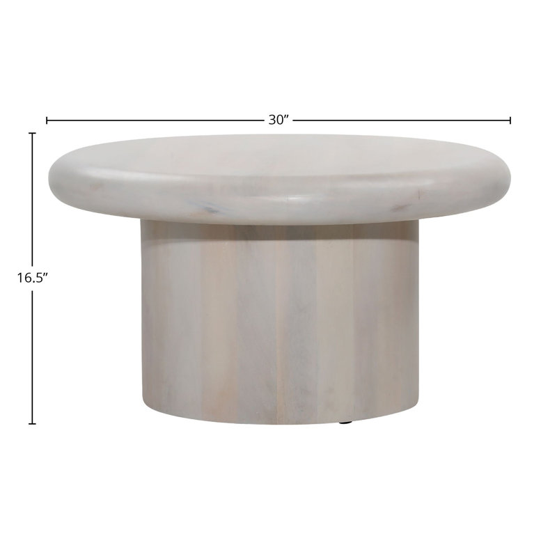 Lavera Mango Coffee Table, White