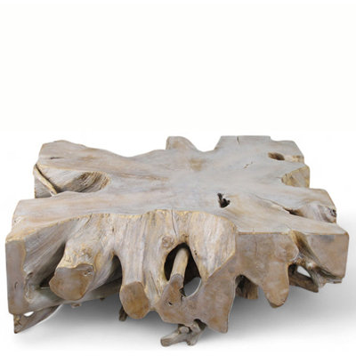 Table basse en bois massif