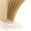 Fantosini Pedestal Dining Table - Creamy Pearl
