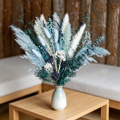 17-Inch - Handmade From Bamboo Strips, Eucalyptus, Rabbit Hair, And Featuring Bohemian Country-Style Home Decorations. Suitable For Living Rooms, Bedrooms, Bathrooms, Offices, Wedding Parties, Housewarming Parties Or Birthday Gifts. Ideal For New Home Oc