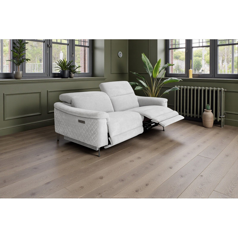 Orbit Fabric 3 Seater Power Recliner Sofa