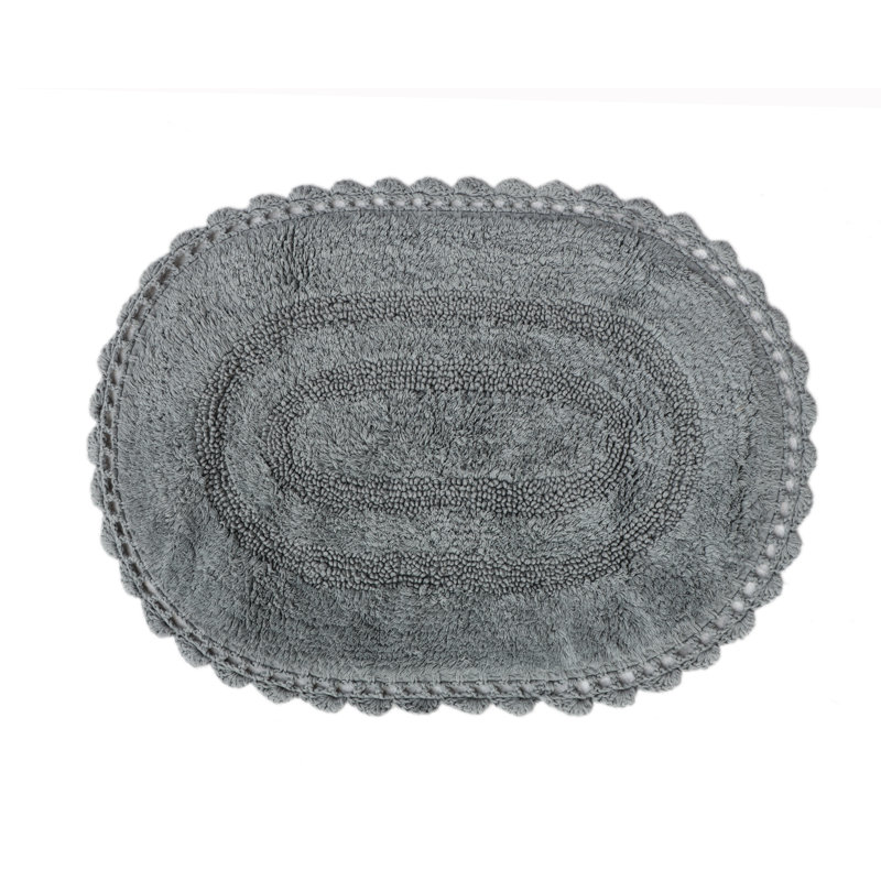 Tapis pour salle de bain Akiera Luna, Gris