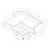 Ensemble de conversation modulaire en rotin avec coussins 3 pièces Audet-48145510