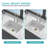Durable Ceramic Deep Single Bowl Kitchen Sink For Stylish Modern Kitchens