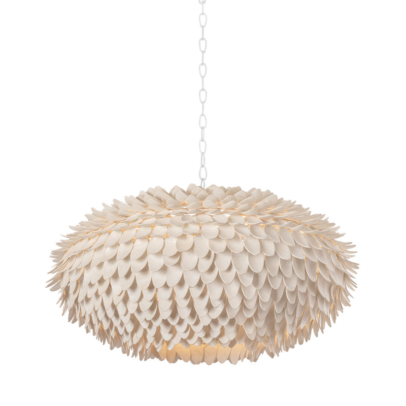 Ashland Pendant, 6 Lights, 19.5" H x 36.5" W x 36.5" D