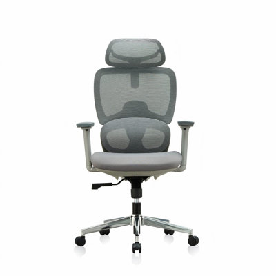 Polyester Office Chair with Headrest