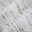 Papier peint Heatherly or blanc cassé, fissures métalliques, faux plâtre patiné