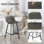 Sidibe Upholstered Counter Stool-340049514