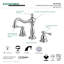 Robinet de salle de bain espacé Kingston-11175173