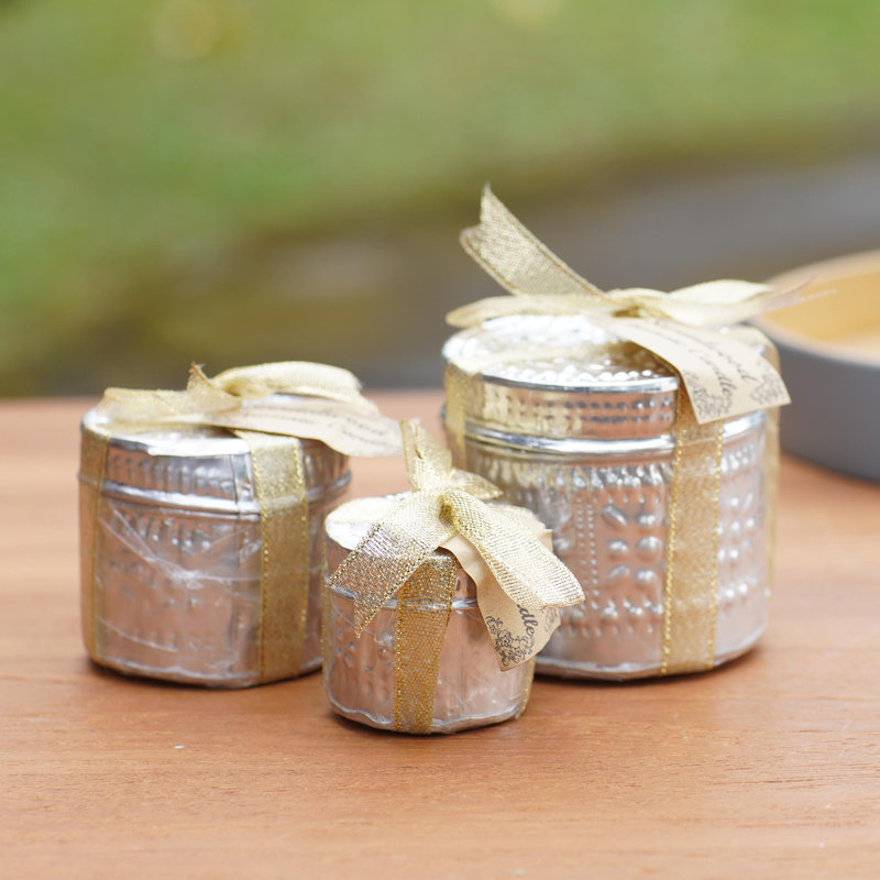 Bougie en pot sans parfum