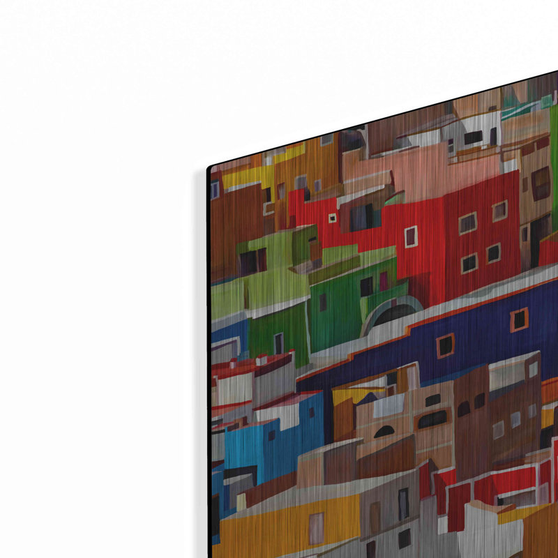 " Color Town " by Ata Alishahi, 16" H x 24" W