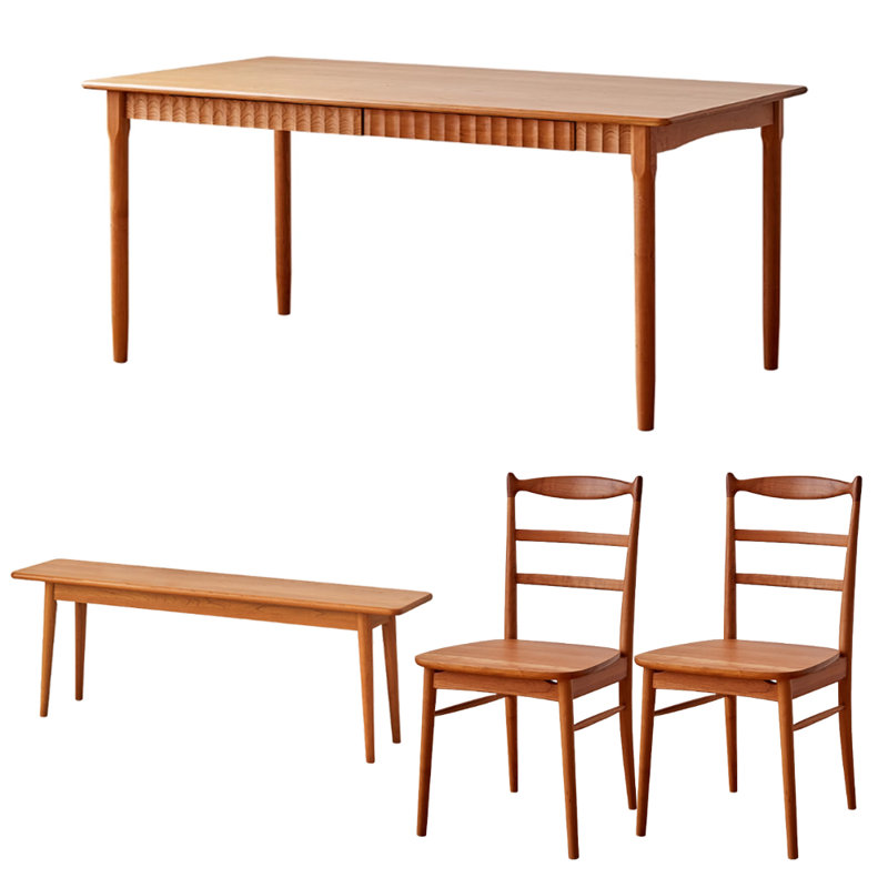 Ensemble de table de salle à manger Simple, H 29,52 po x L 70,86 po x l 33,46 po