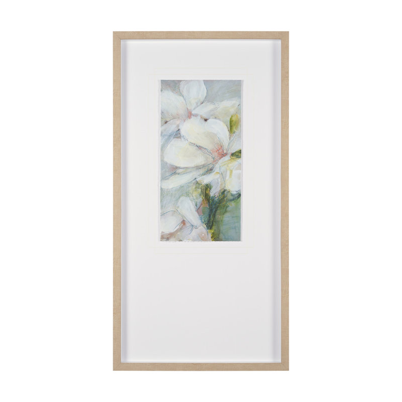 «Magnolia aromatique» par Studio, reproduction d'art encadrée à la main emmêlée sous verre, Aromatic Magnolia