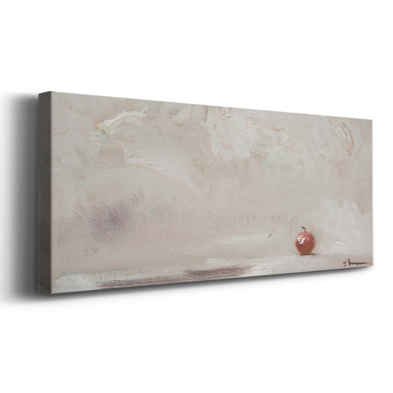 «Lonley Apple» sur toile, H 20 po x l 50 po x P 1,5 po
