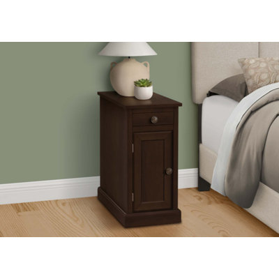 Table de chevet pour chambre à coucher, table de chevet, table d'appoint, table de bout, table d'appoint traditionnelle avec rangement