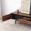 Meuble télé simple en bois massif de style rétro-106234265