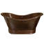 Baignoire piédestal en cuivre 60 po x 29 po-15366207